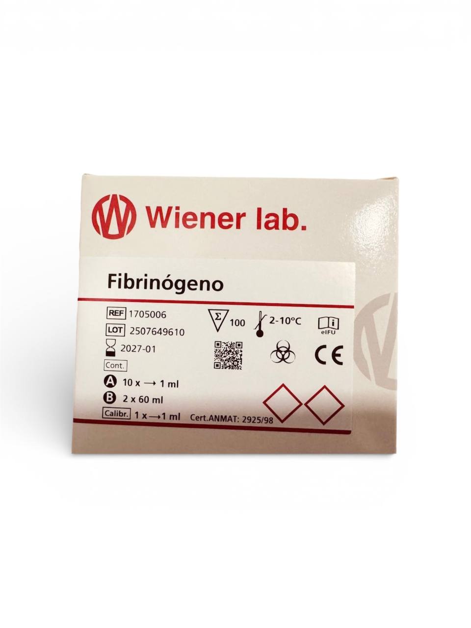 Фібриноген 10 x 1 мл